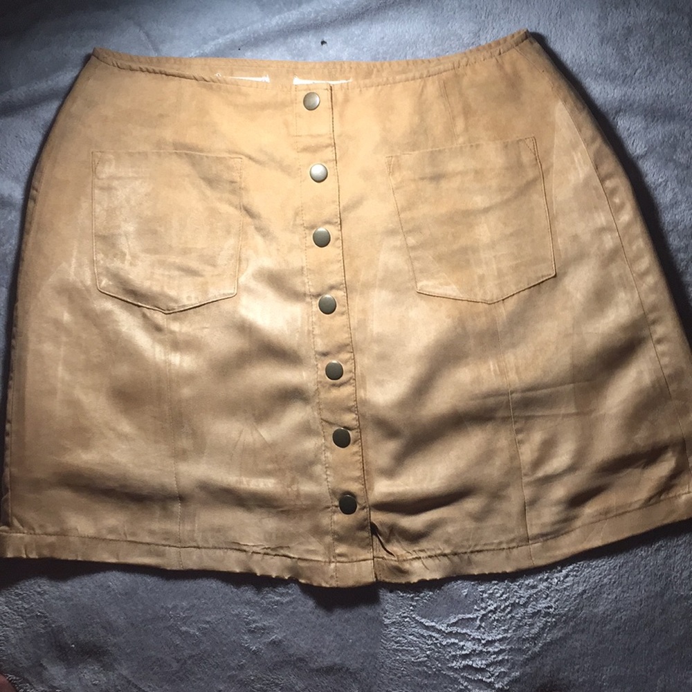 Tan skirt